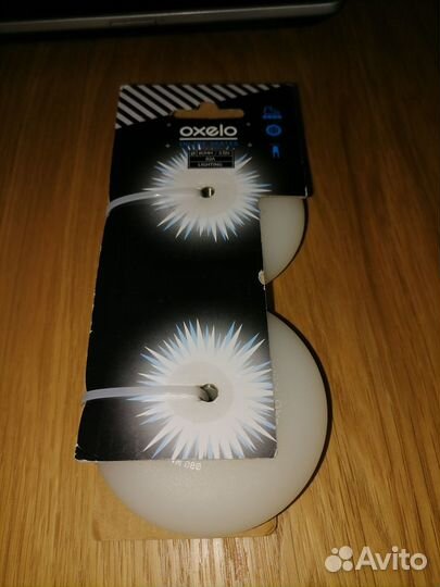 Набор (2 шт.) светящихся колес для роликов 80 мм