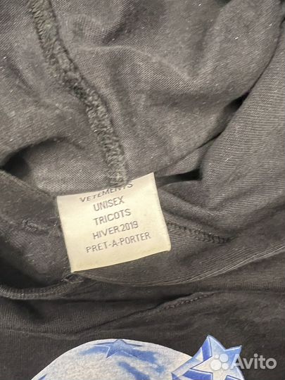 Vetements the buldog spirit patchwork оригинал