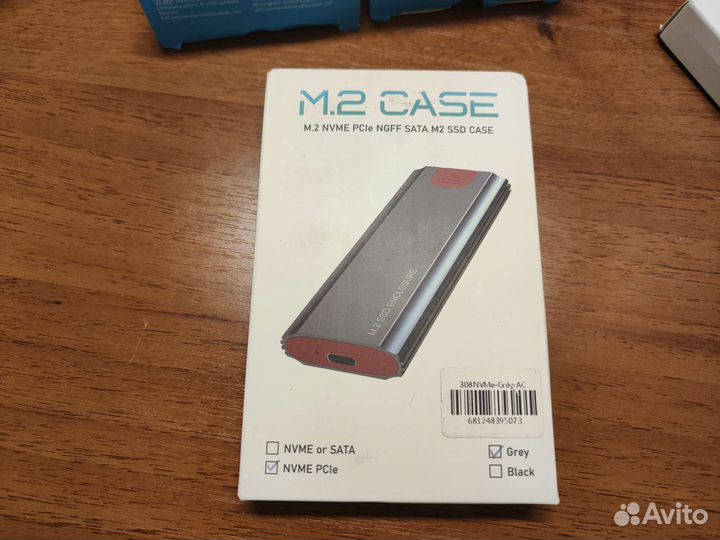 Корпуса для Ssd m2, nvme и SATA