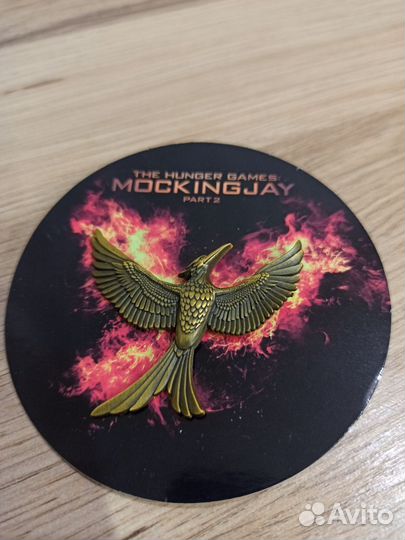 Брошь Сойка-Пересмешница (