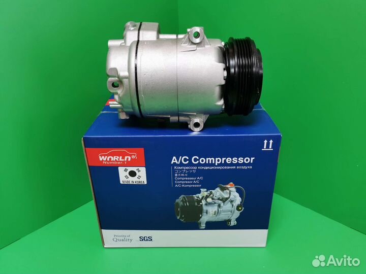 Компрессор кондиционера Opel Astra Chevrolet Cruze