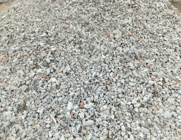 Щебень гравийный, все фракции