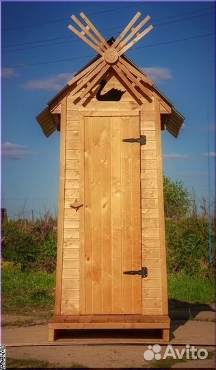 Дачный туалет с установкой HME557