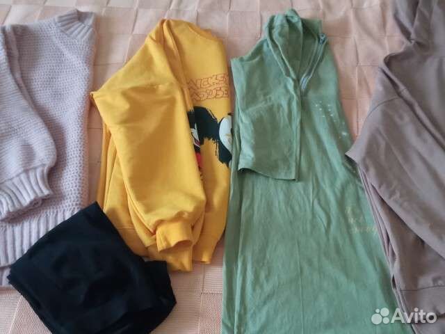 Вещи пакетом для беременных зима/весна 46-48 р