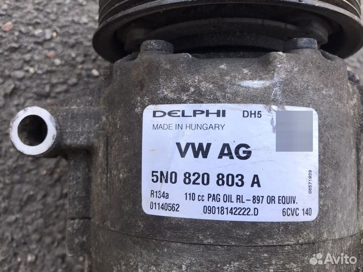 Компрессор кондиционера Volkswagen Golf 5 1.9 TDI