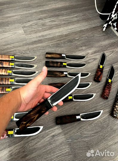 Нож кованный 110х18ш нержавека углеродка