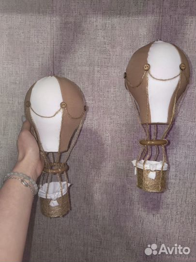 Воздушный шар с корзиной