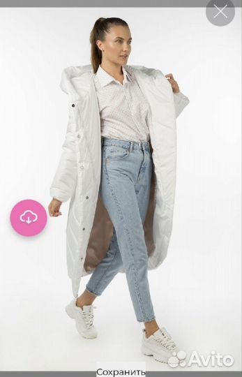 Пуховик зимний женский