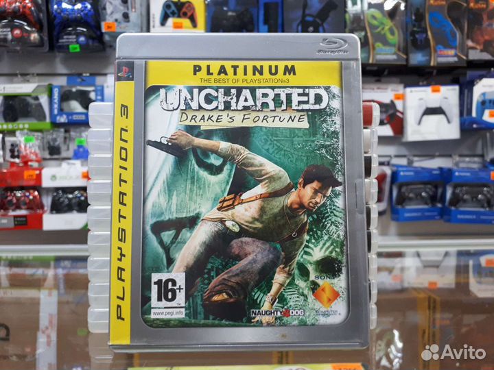 Игры Ps3 Uncharted (3 части)