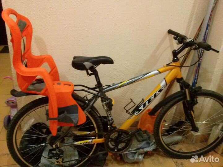 Велокресло, детское кресло велосипед Pepe Bellelli