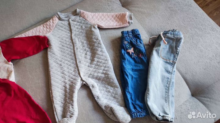 Одежда для девочки 6-9 мес