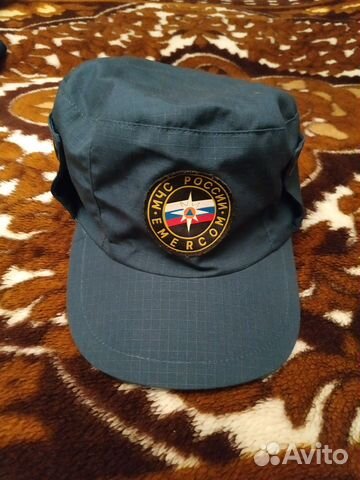 Кепка мчс с пришивной кокардой Рип-стоп