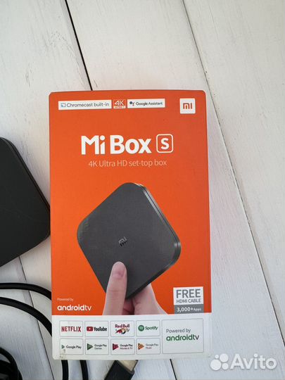 Mi box s android tv приставка