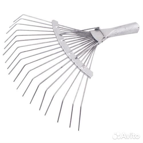 Грабли веерные проволочные большие оцинк. 22зуба