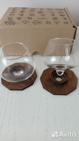 Набор бокалов для виски, коньяка, рома