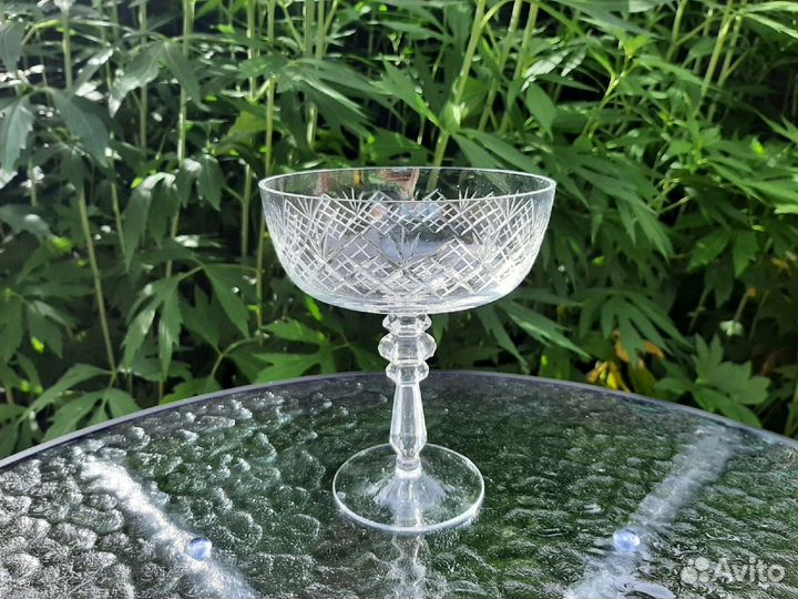 Ваза Богемия Чехословакия 40 см, Кувшин Конфетница