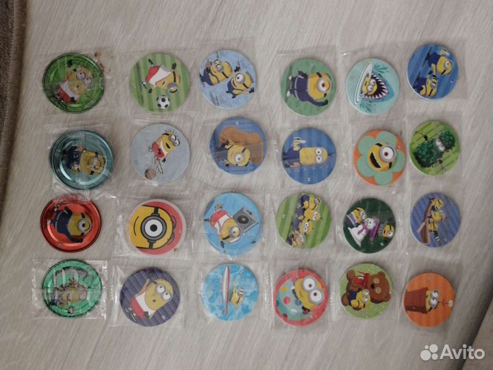 Фишки чипикао Миньоны