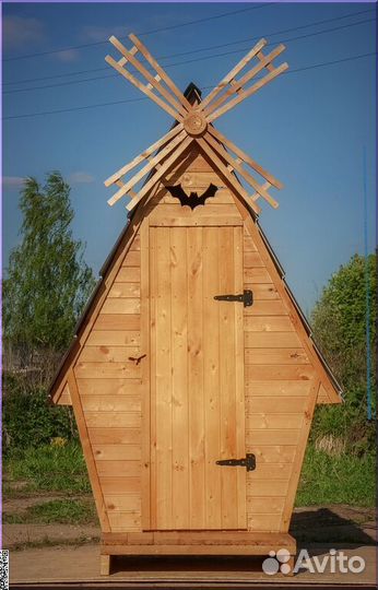 Уличный туалет с установкой SUN339