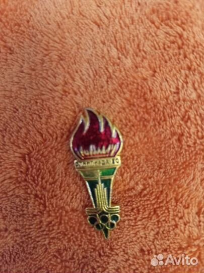 Значки СССР олимпиада 80