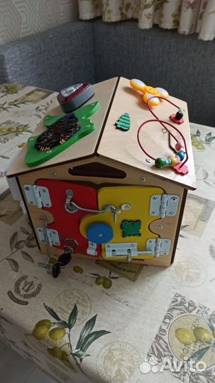 Бизиборд домик большой