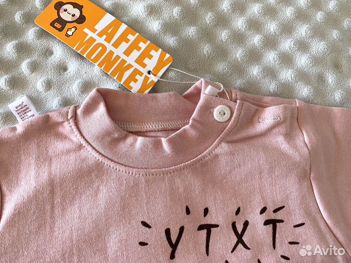 Новая детская пижама для девочки 86