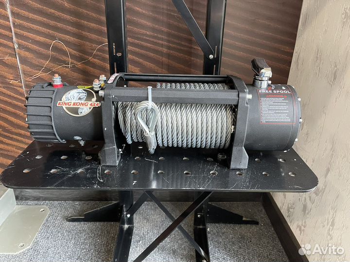 Лебедка King Kong 12000lbs сталь трос