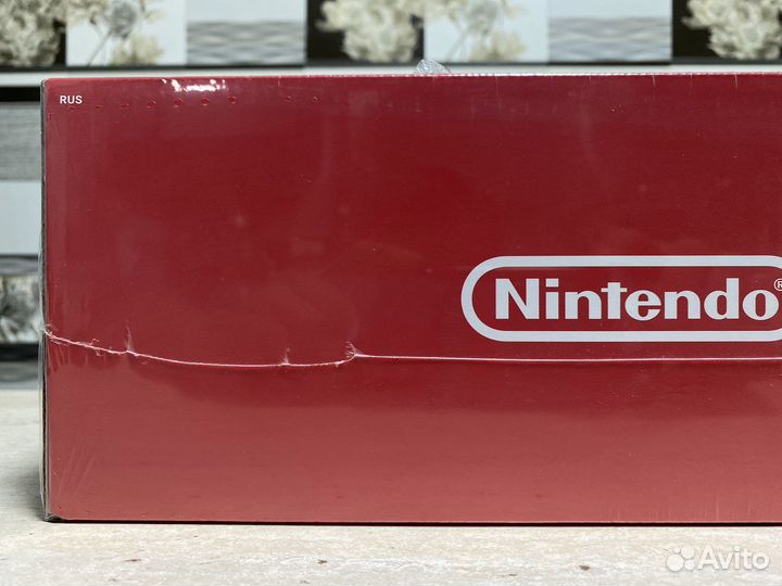Новая Nintendo Switch rev.2 Mario Red&Blue (Рст)