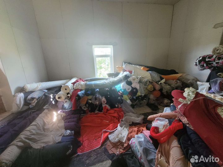 Продам остатки ткани в рулонах