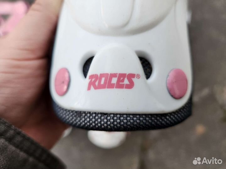 Роликовые коньки для девочки. Р 30-35 (регул)