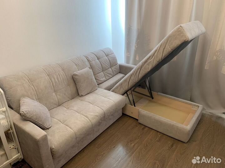 Диван - кровать Карина аккордеон угловой универсал