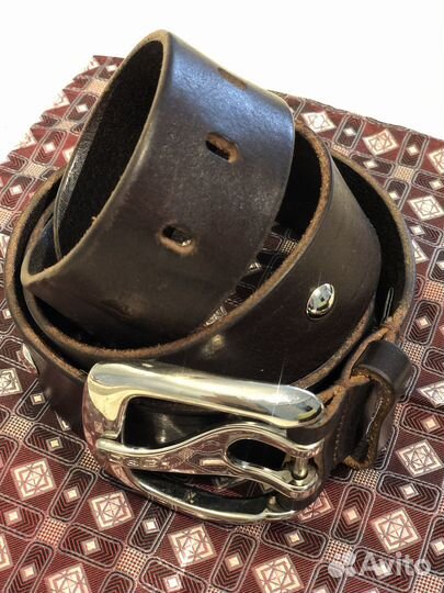 Ремень мужской D&G коричневый