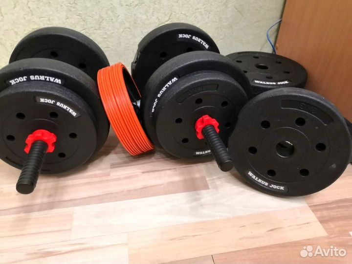 Гантели разборные