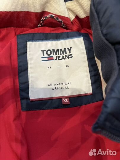 Куртка зимняя пуховик tommy hilfiger