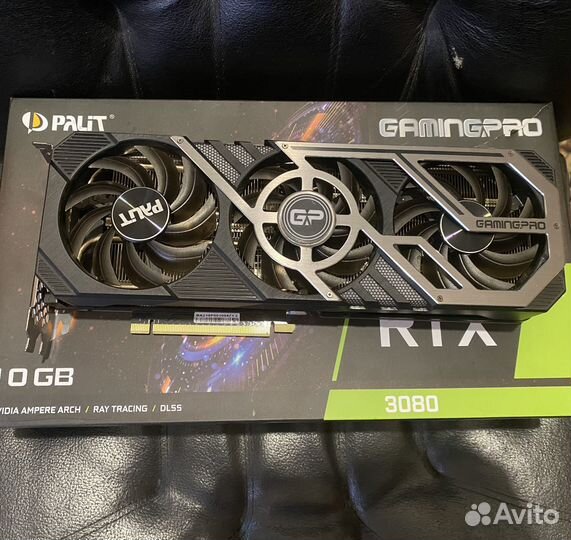 Видеокарта Palit GeForce RTX 3080 GamingPro (LHR)