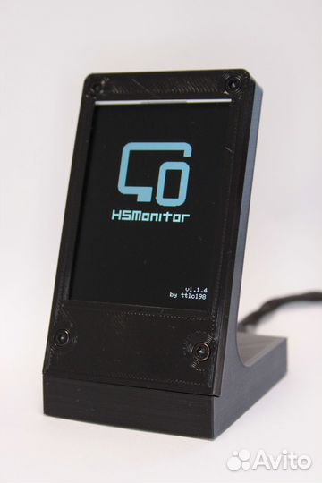 Экран для мониторинга железа пк / HSMonitor