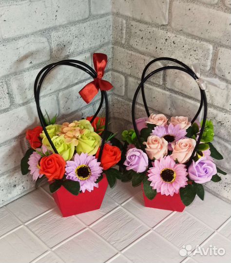 Букеты пенных цветов