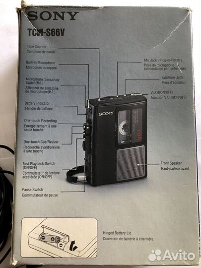 Диктофон sony