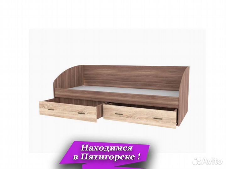 Детская кровать с ящиками