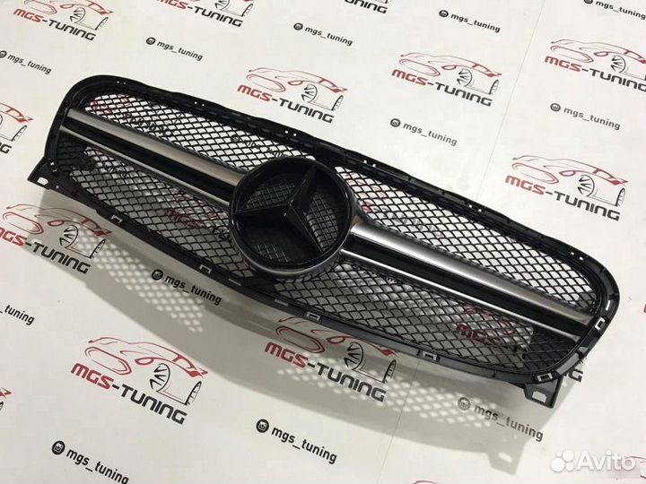 Решетка GLA в стиле AMG 45 Chrome 17+