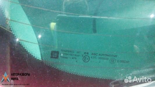 Крышка багажника (дверь 3-5) Opel Astra J рест