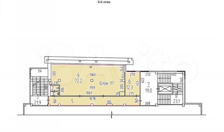 Офис, 113.6 м²