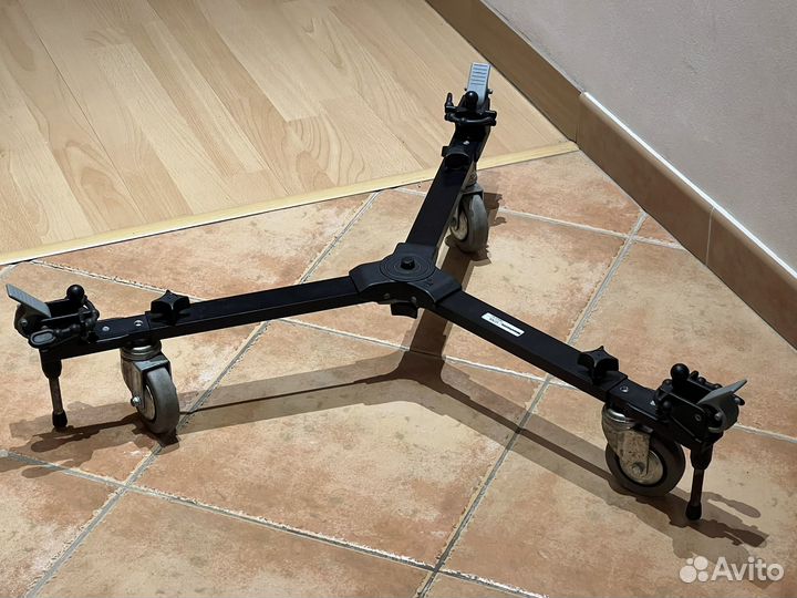 Manfrotto 127 VS тележка Dolly для штатива