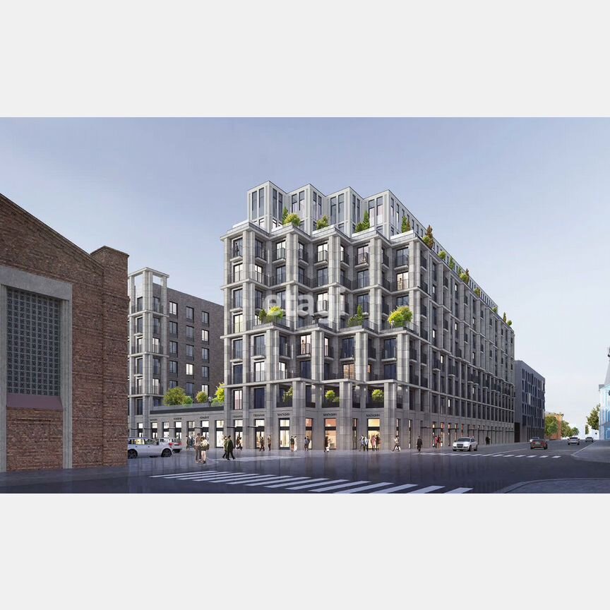 3-к. квартира, 93,2 м², 7/10 эт.
