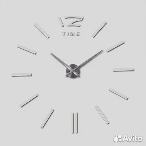 Настенные часы 3D 60-90 см