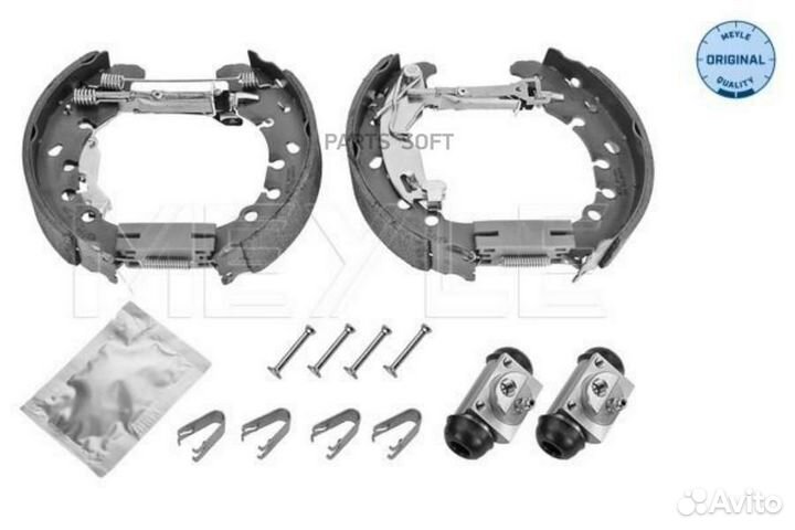 Meyle 2145330040 Колодки тормозные opel adam/corsa