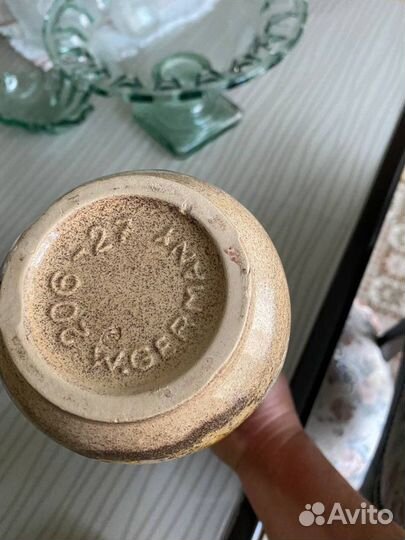 Винтажная ваза ручной работы