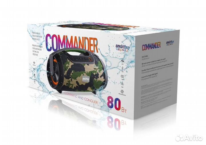 Портативная колонка Smartbuy commander