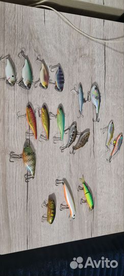 Катушки shimano и daiwa, спиннинги, воблера