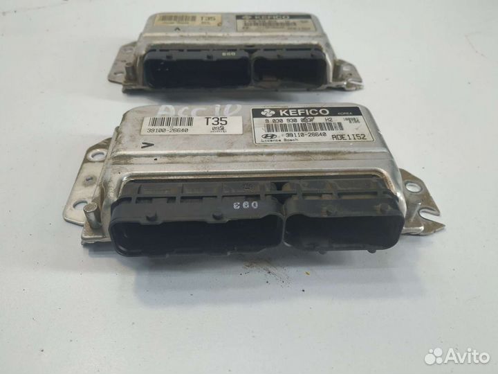 Hyundai Accent эбу двигателя