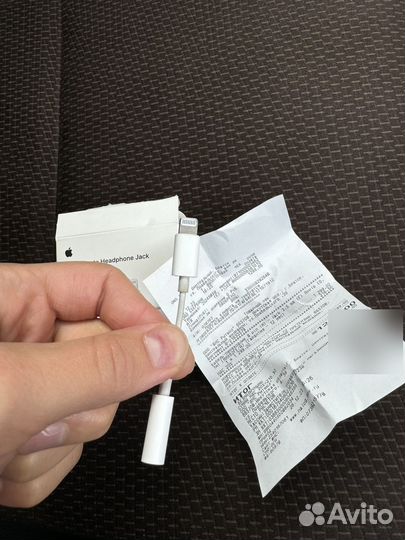 Кабель-переходник aux apple jack 3.5mm